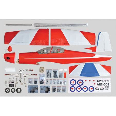 Avion Phoenix Model_PC-9 PILATUS_1,49 m_ARF .46 -.55 - FLASH RC