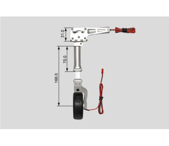 TRAIN PRINCIPAL RENTRANT ELECTRIQUE pour VIPER JET 100N - 140N 2