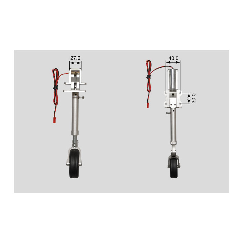 ASSE ANTERIORE RETRATTILE ELETTRICO PER VIPER JET 100N - 140N