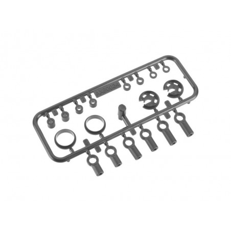 RC Car Parts - AXIAL AX80034 10mm Shock Árbol de Piezas 2 - FLASH RC