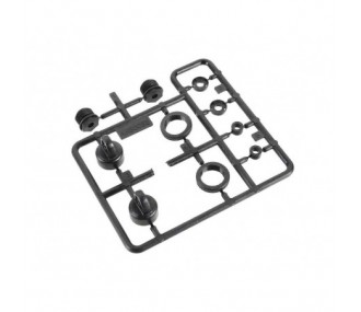 Ersatzteile RC-Cars - AXIAL AX80035 10mm Shock Caps Parts Tree - FLASH RC
