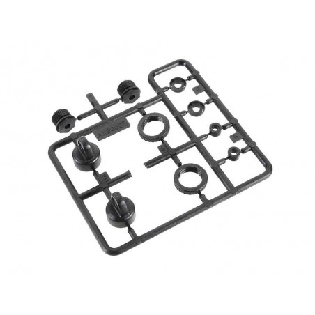 RC Car Parts - AXIAL AX80035 10mm Shock Caps Árbol de piezas - FLASH RC