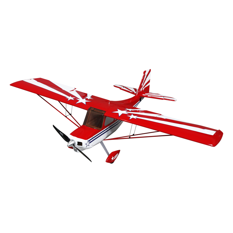 Avion OMPHOBBY Super Decathlon Rouge env 1.40m ARF - FLASH RC