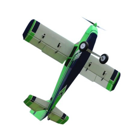 Avión OMPHOBBY BigHorn PRO Verde aprox 1,25m ARF - FLASH RC