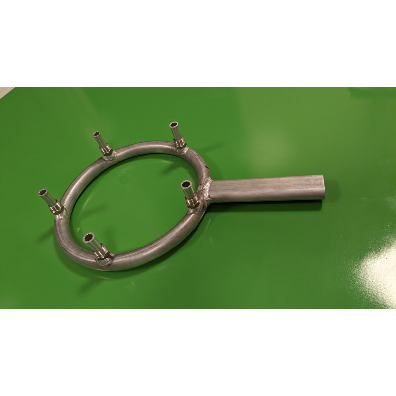 Echappement annulaire option moteur radial FG-73R5 Saito - Flash RC