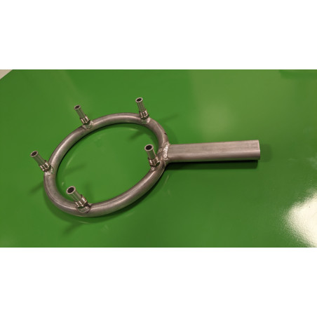 Echappement annulaire option moteur radial FG-73R5 Saito - Flash RC