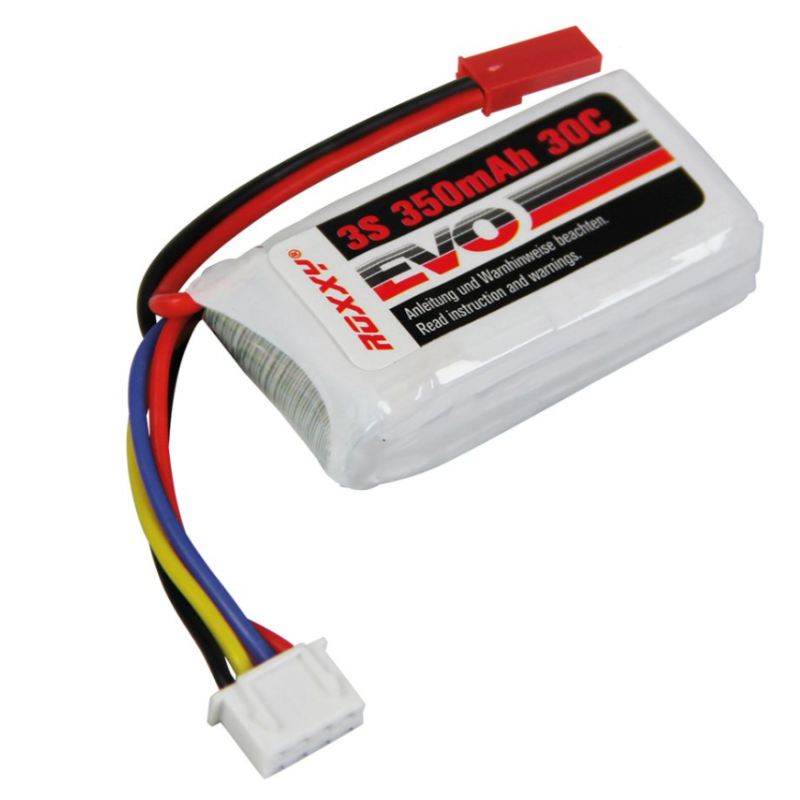 Batterie di propulsione per aerei RC - Lipo ROXXY EVO 3S 350mAh 30C av.BID-Chip - FLASH RC