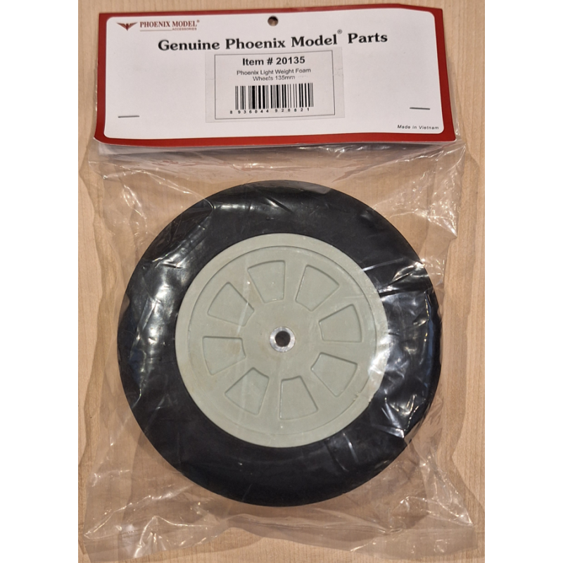 Phoenix Light Weight Foam Wheels 135mm - FLASH RC