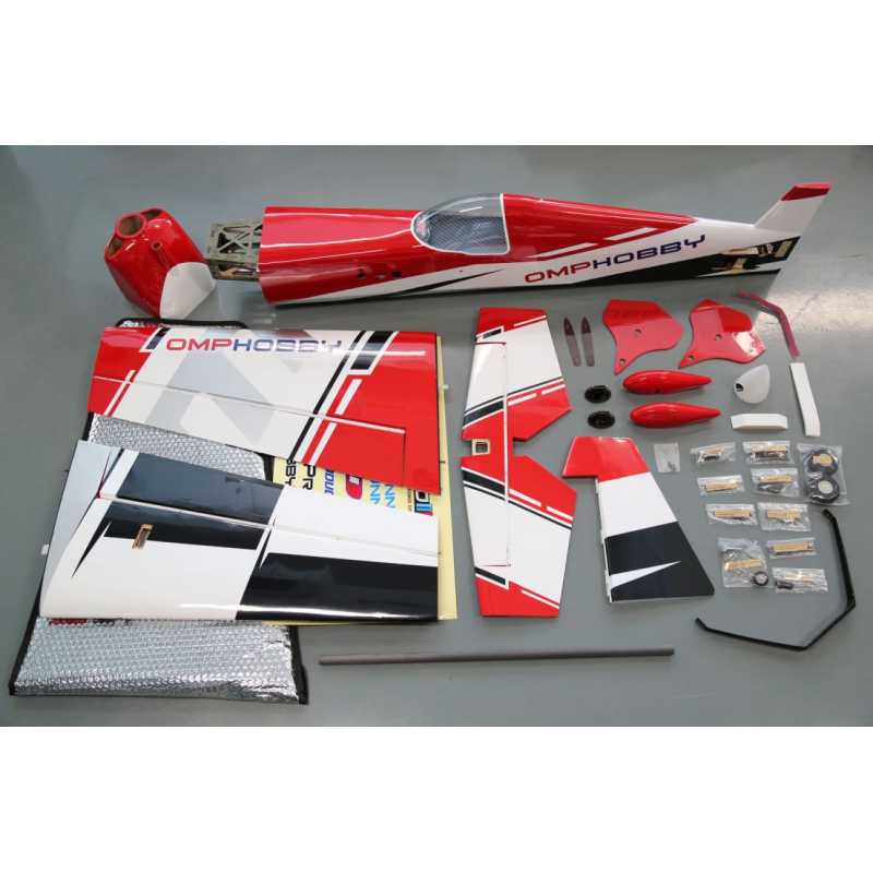 Avion OMPHobby ARF Edge 540 Rouge env 1.87m 74" - FLASH RC
