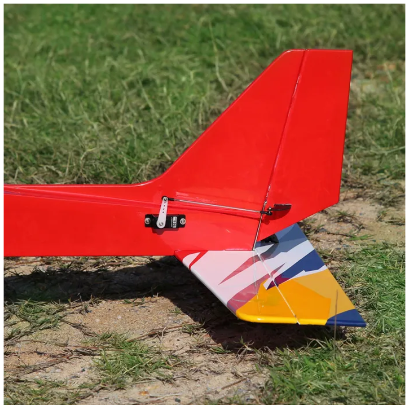 Avión OMPHOBBY Challenger Rojo aprox 1,25m PNP- FLASHRC