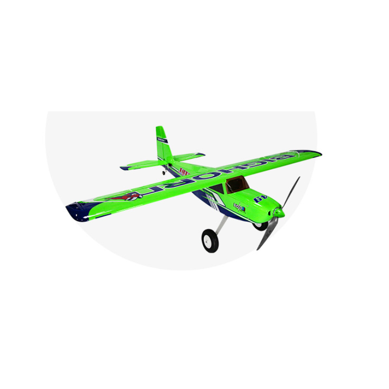Flugzeug OMPHOBBY BigHorn PRO Grün ca. 1.25m ARF - FLASH RC