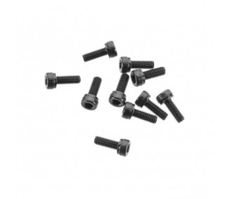 AXIAL AXA084 Cap Head M3x8mm Black Oxide (10) - FLASH RC
