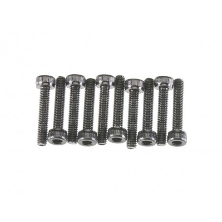 AXIAL AXA087 Cap Head M3x16mm Black Oxide (10) - FLASH RC