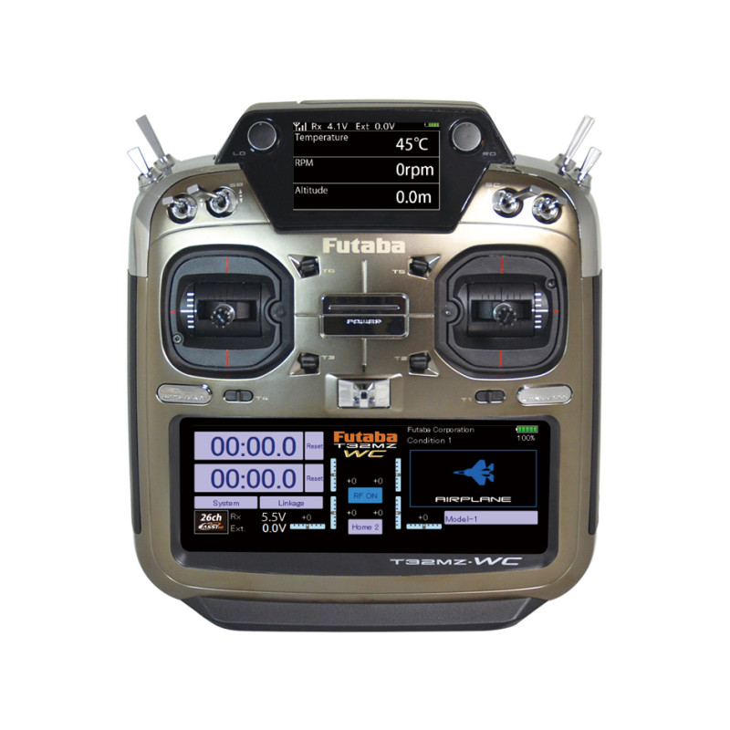 Radio Futaba T32MZ Campeón del Mundo FASSTEST con R7208SB - F24P2LX