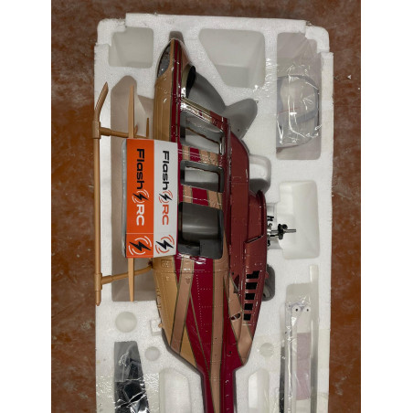 470 size BELL 407 red gold DARK painting   KIT version
