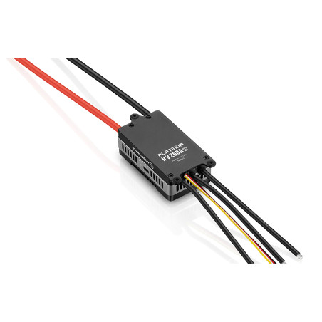 6-14S 260A-HV SBEC Platinum Pro V5 HOBBYWING Controllore brushless - FLASH RC