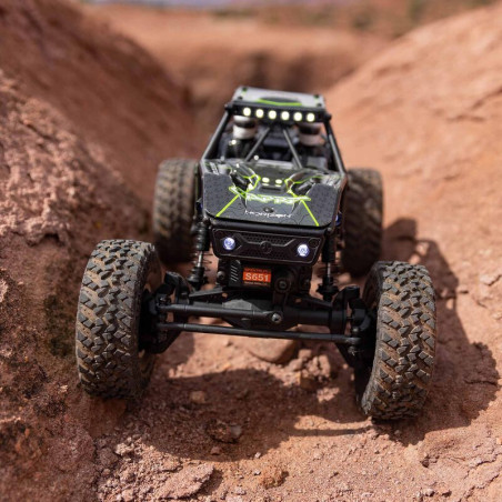 Buggy Axial Capra 1/18 4WD Unlimited Trail Buggy RTR, Noir - FLASH RC