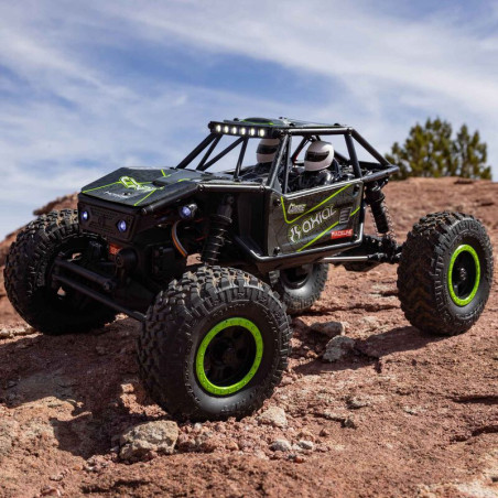 Axial Capra 1/18 4WD Unlimited Trail Buggy RTR, Negro