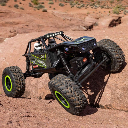 Buggy Axial Capra 1/18 4WD Unlimited Trail Buggy RTR, Noir - FLASH RC
