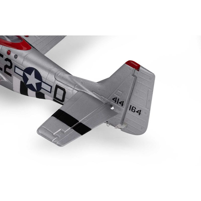 UMX P-51D Mustang "Detroit Miss" BNF Basic con AS3X e selezione SAFE