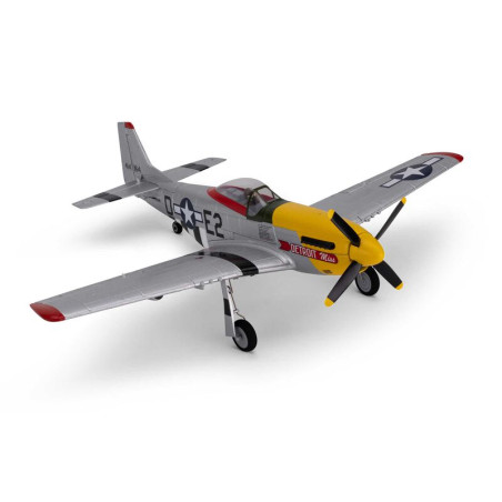 UMX P-51D Mustang "Detroit Miss" BNF Basic with AS3X and SAFE Select