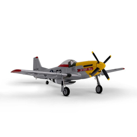 Flugzeug UMX P-51D Mustang "Detroit Miss" BNF Basic mit AS3X und SAFE Select