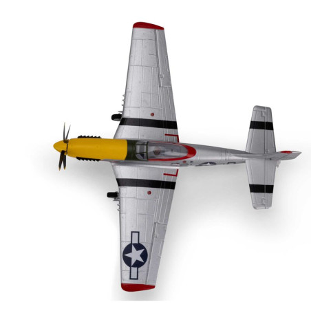 Avion UMX P-51D Mustang “Detroit Miss” BNF Basic avec AS3X et SAFE Select- FLASH RC