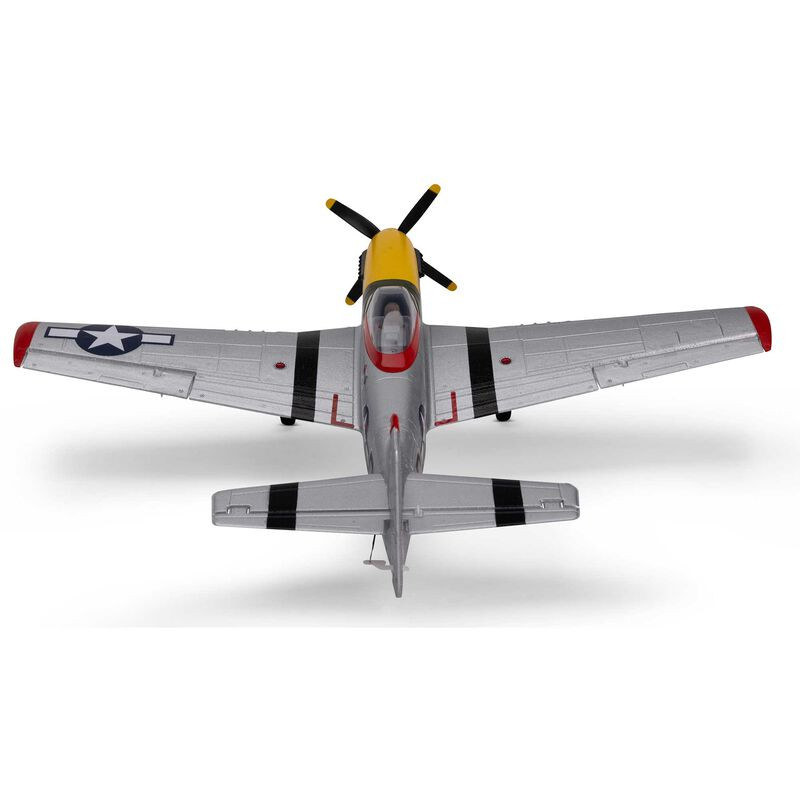 UMX P-51D Mustang "Detroit Miss" BNF Basic with AS3X and SAFE Select
