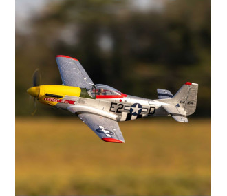 Avion UMX P-51D Mustang “Detroit Miss” BNF Basic avec AS3X et SAFE Select- FLASH RC