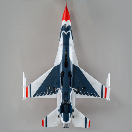 Jet F-16 Thunderbirds 70mm EDF Jet BNF Basic avec AS3X et SAFE Select- FLASH RC
