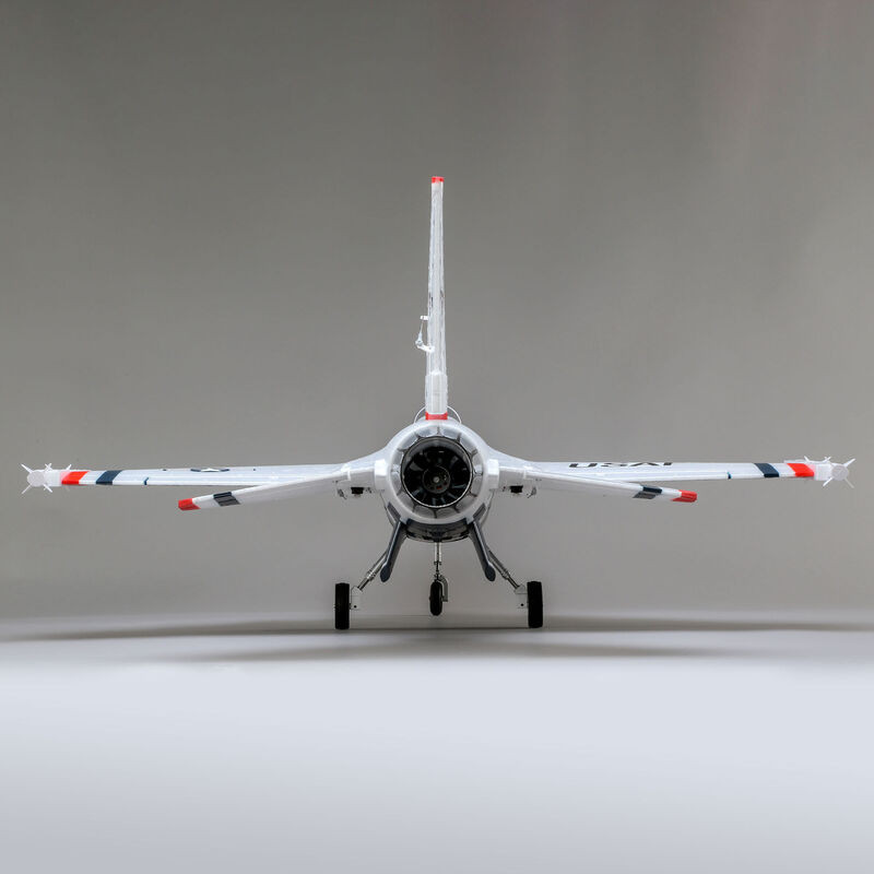Jet F-16 Thunderbirds 70mm EDF Jet BNF Basic avec AS3X et SAFE Select- FLASH RC