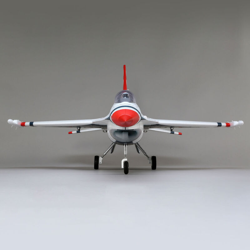Jet F-16 Thunderbirds 70mm EDF Jet BNF Basic avec AS3X et SAFE Select- FLASH RC