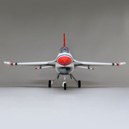 Jet F-16 Thunderbirds 70mm EDF Jet BNF Basic with AS3X and SAFE Select- FLASH RC