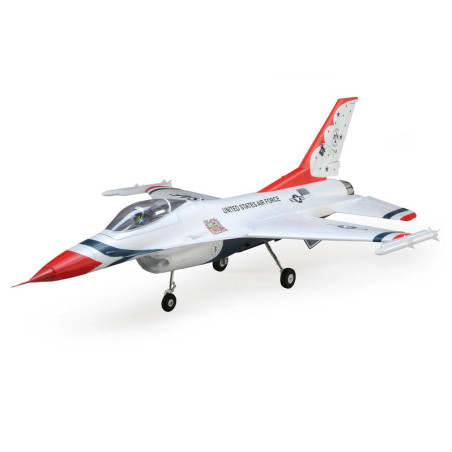 Jet F-16 Thunderbirds 70mm EDF Jet BNF Basic mit AS3X und SAFE Select- FLASH RC
