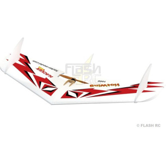 Aile volante Hotwing 1000mn FLASH  rouge ARF Hacker ModeL - FLASH RC