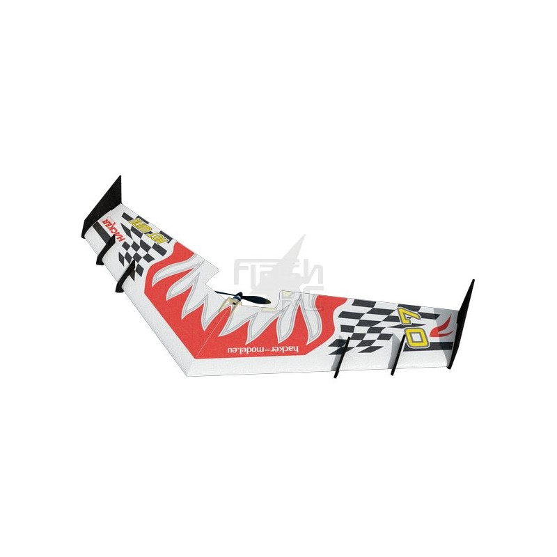 Flugflügel Hotwing EVO 1200 "N°07" ARF Hacker ModeL - FLASH RC