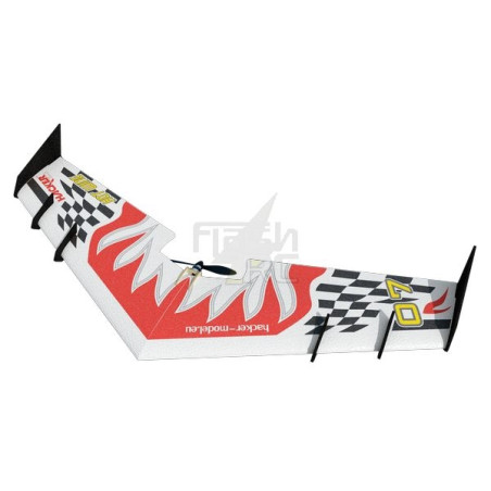 Aile volante Hotwing EVO 1200 "N°07" ARF Hacker ModeL - FLASH RC