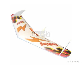 Fliegender Flügel Hotwing 1000 rot ARF Hacker ModeL - FLASH RC