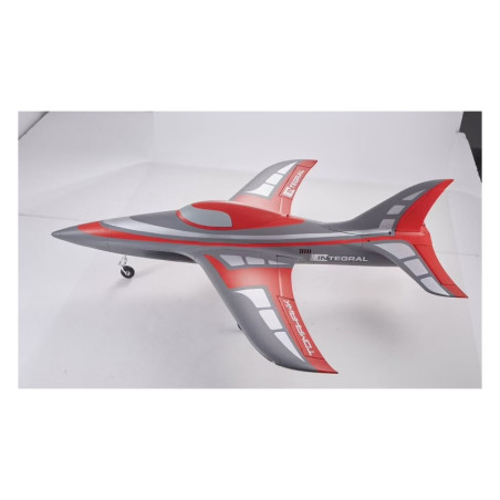 FMS Integral 80mm Jet PNP (Red)- FLASH RC