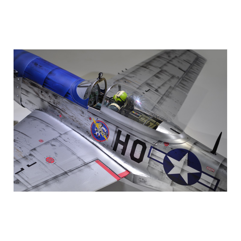 Flugzeug Phoenix Model P-51 Mustang 50-60cc GP/EP ARF 2.22m - FLASH RC