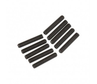 RC Car Parts - AXIAL AXA186 Tornillo M3x16mm Óxido Negro (10) - FLASH RC