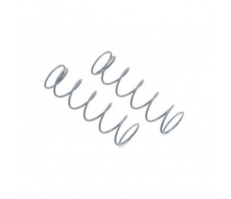 RC Car Parts - AXIAL AX30227 Spring 14x54mm 3.4 lbs/in Soft White (2) - FLASH RC