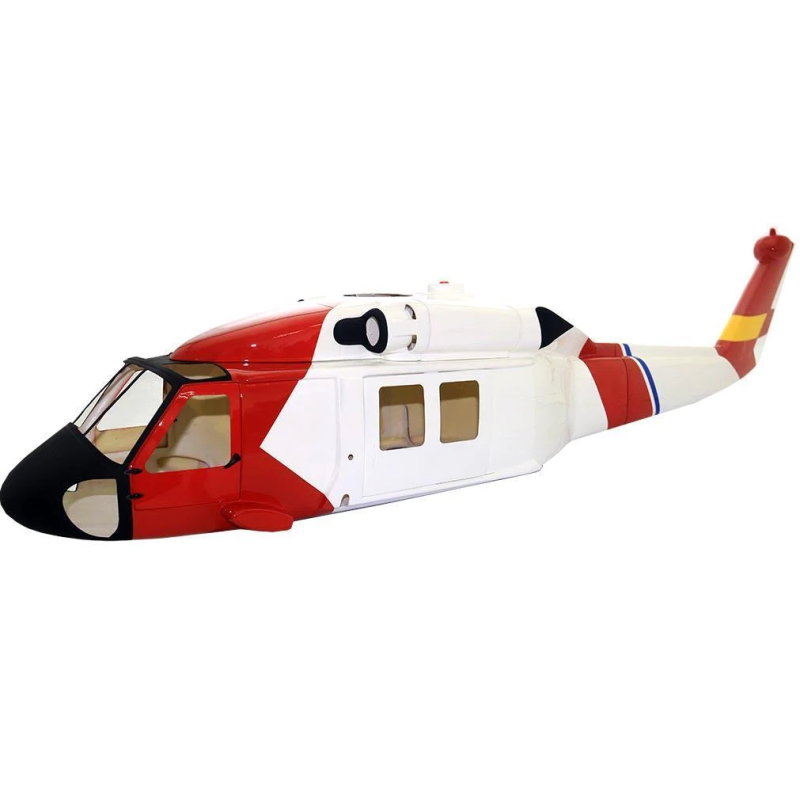 Fuselage Helicoptere Classe 600 - HH-60 JAYHAWK nouvelle peinture