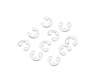 RC car parts - AXIAL AXA1393 E-Clip E2.5 (10) - FLASH RC