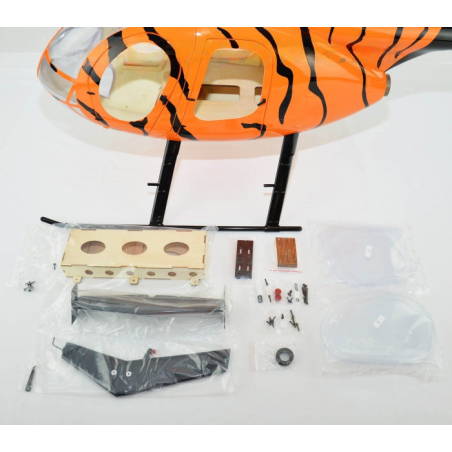 700 size MD500E TIGER painting