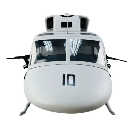 500 dimensioni Bell UH-1N verniciatura grigia