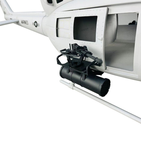 500 size Bell UH-1N Grey painting