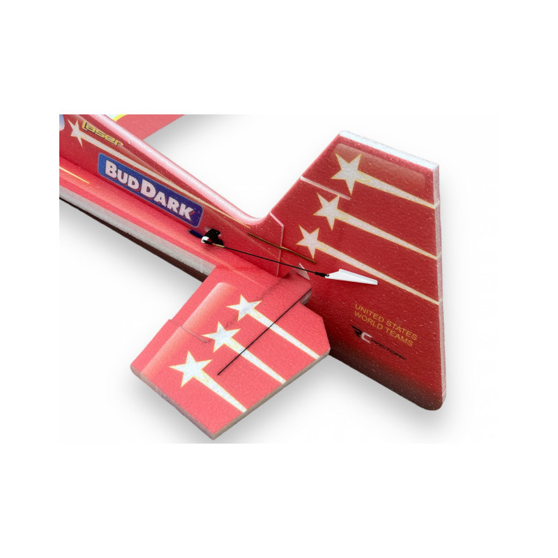 RC-Flugzeug Factory Laser XL rot ca.1.06m- FLASHRC