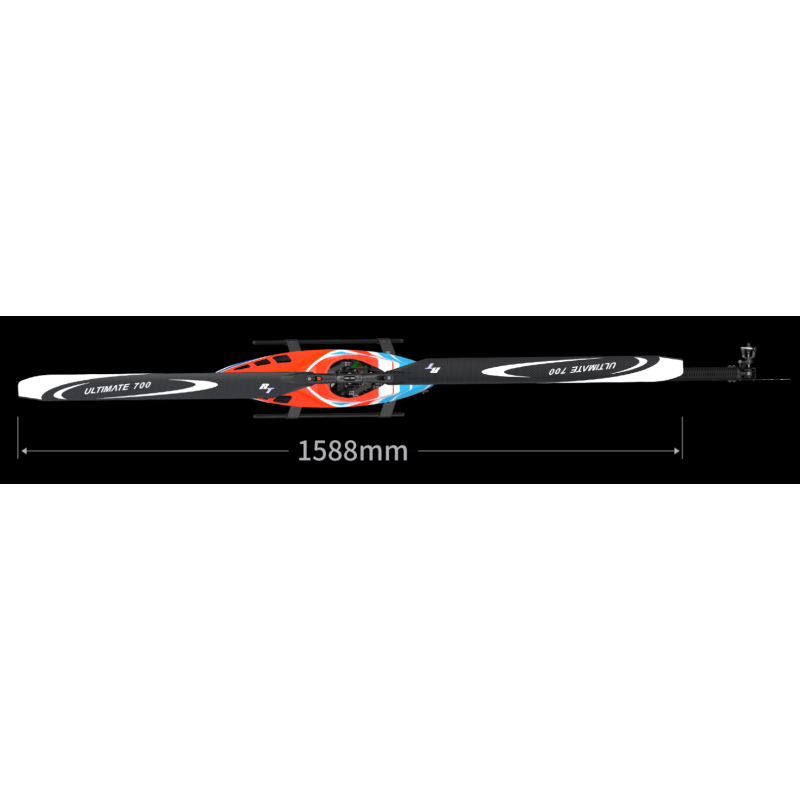 Elicottero OMPHOBBY M7 - Arancione