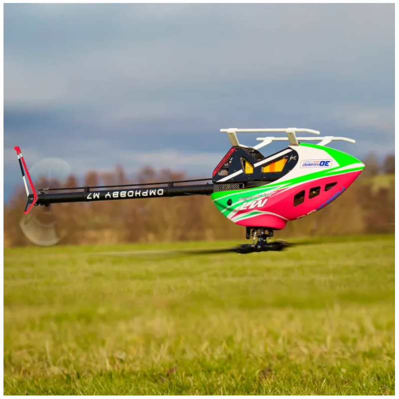 Helicóptero OMPHOBBY M7 - Naranja